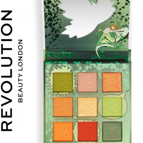 Revolution Beauty X DC Comics Poison Ivy Botanical Beauty Shadow Palette - Picture 1 of 7